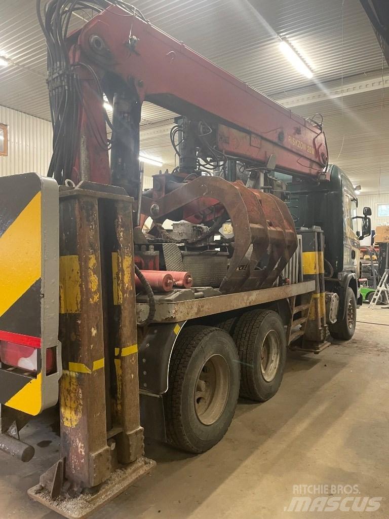 Scania G 420CB Araç üzeri vinçler