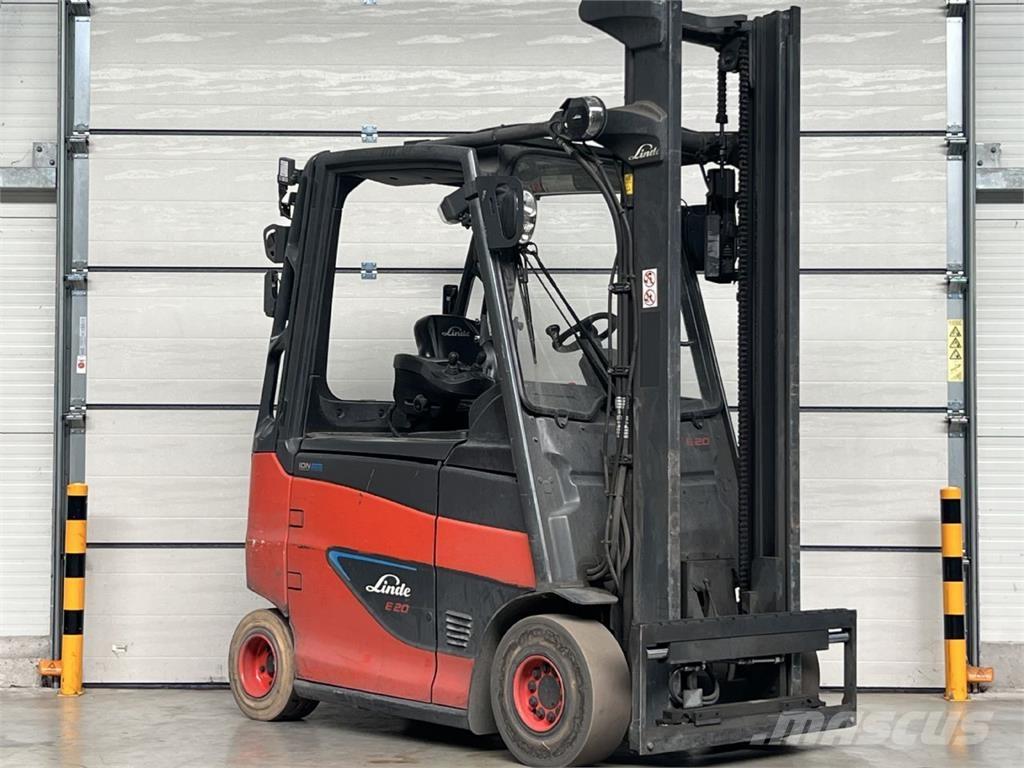 Linde E 20H-01/600 Elektrikli forkliftler