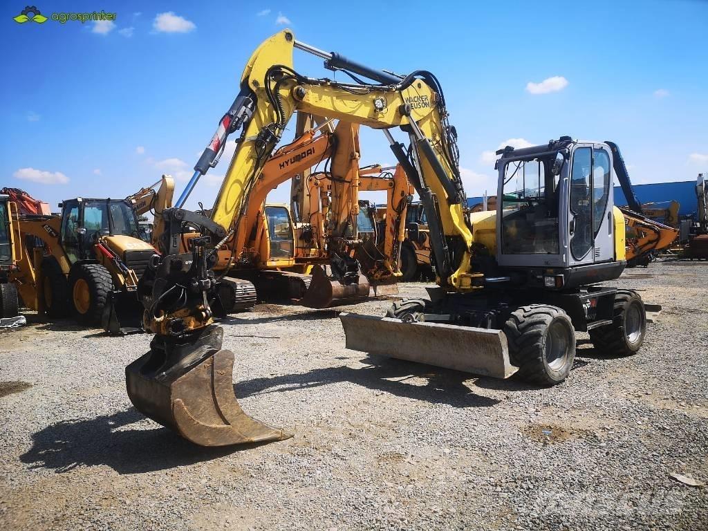 Wacker Neuson EW 100 Lastik tekerli ekskavatörler