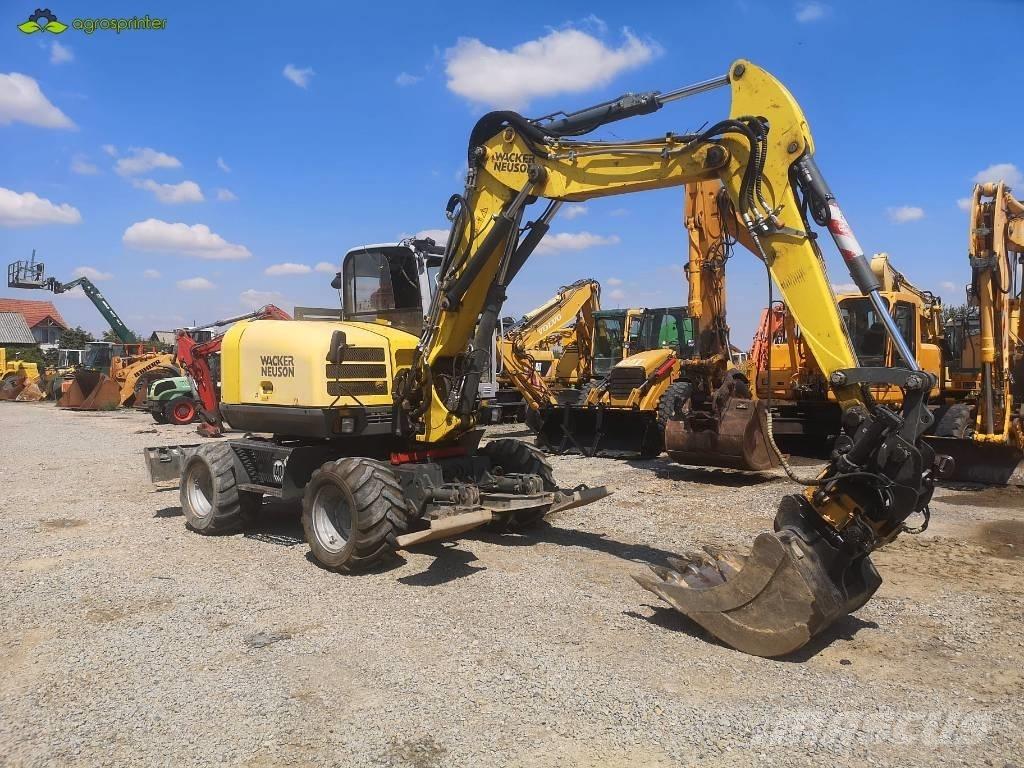 Wacker Neuson EW 100 Lastik tekerli ekskavatörler