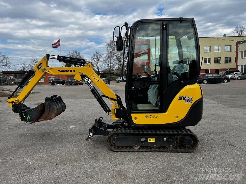Yanmar SV 16 Mini ekskavatörler, 7 tona dek