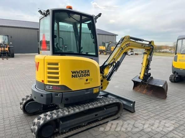 Wacker Neuson EZ 26 Mini ekskavatörler, 7 tona dek