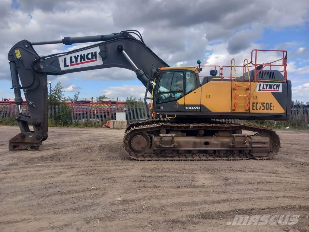 Volvo EC 750 EL Paletli ekskavatörler