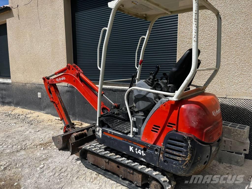 Kubota KX 41-3 S Mini ekskavatörler, 7 tona dek
