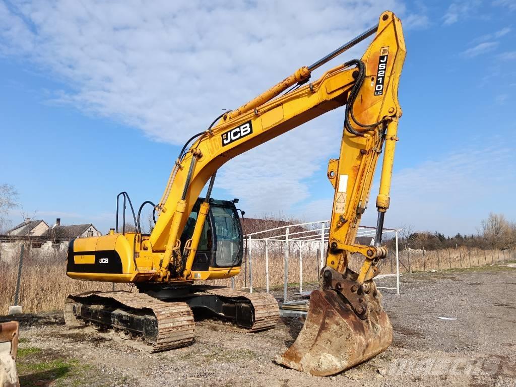 JCB JS 210 LC Paletli ekskavatörler