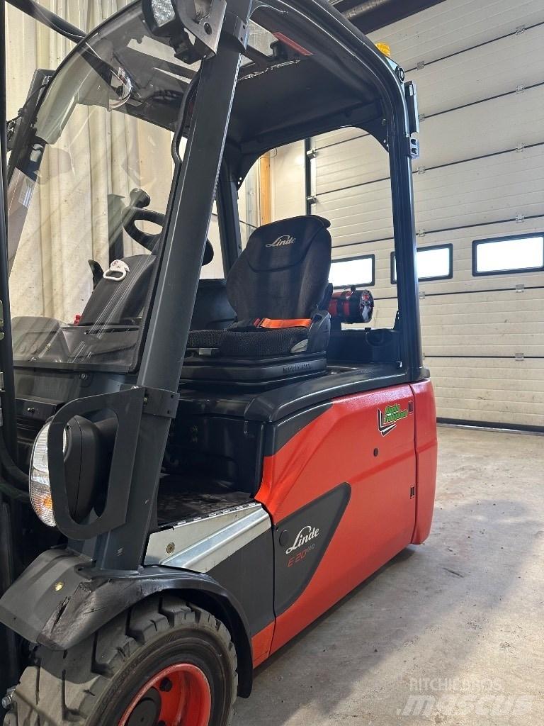 Linde E20L-02 Elektrikli forkliftler