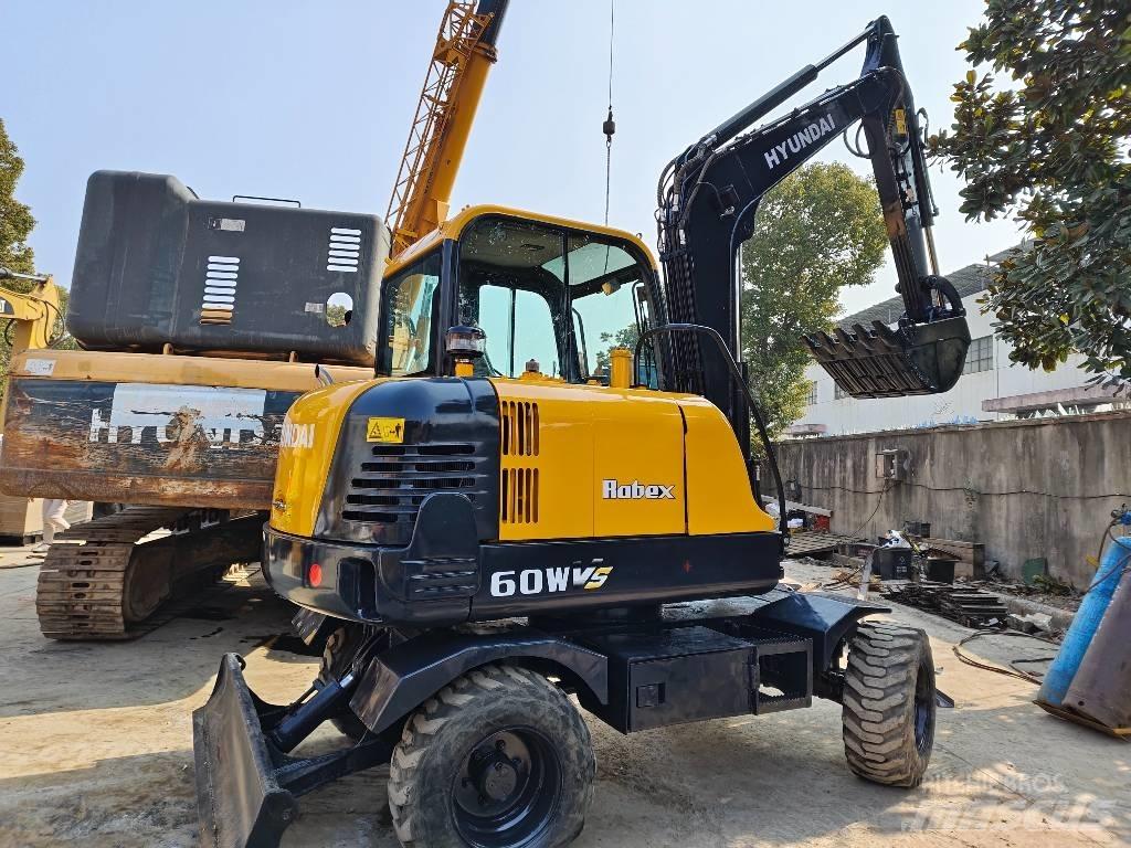 Hyundai Robex 60 W Lastik tekerli ekskavatörler
