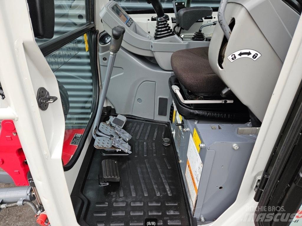 Takeuchi TB 225 Mini ekskavatörler, 7 tona dek