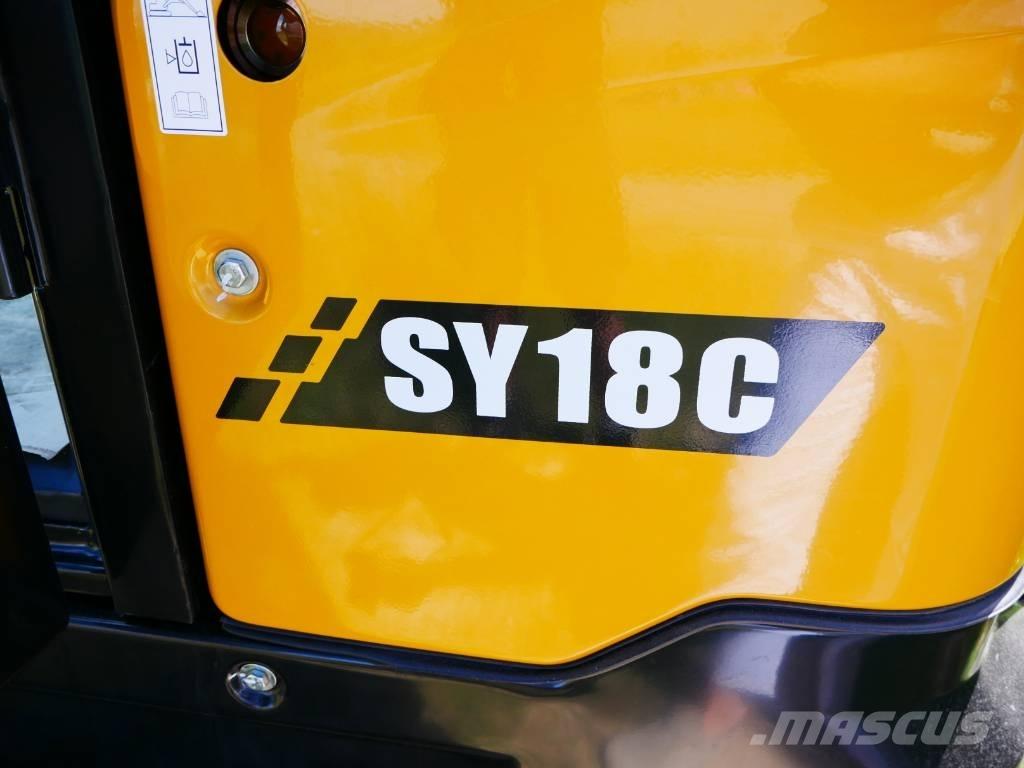 Sany SY 18 C Mini ekskavatörler, 7 tona dek