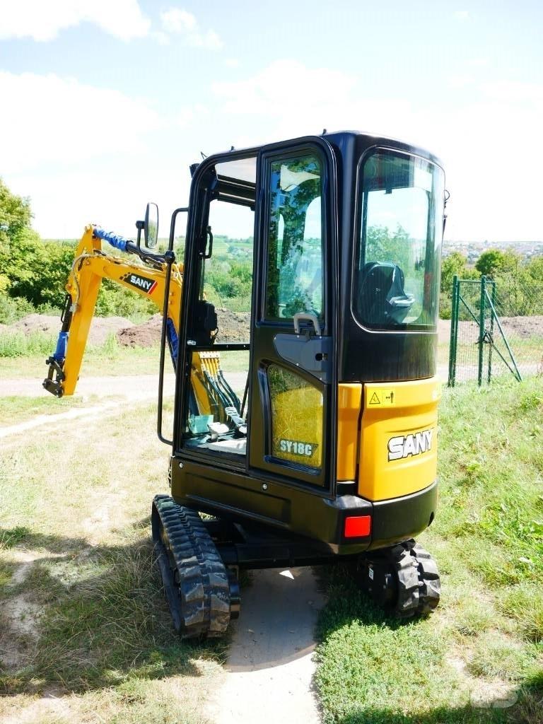 Sany SY 18 C Mini ekskavatörler, 7 tona dek