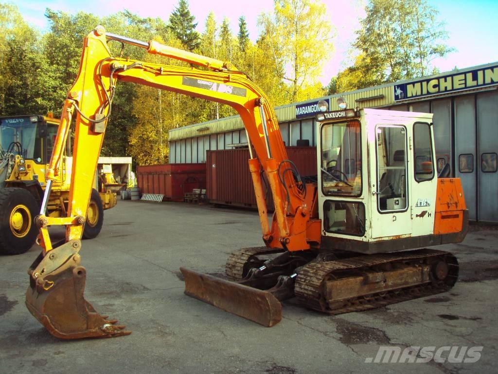 Takeuchi TB 68 S Mini ekskavatörler, 7 tona dek