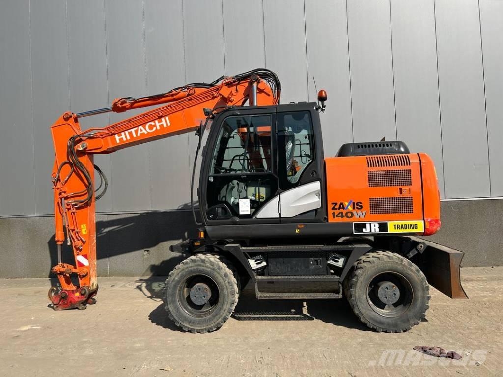 Hitachi ZX 140 W-5B Lastik tekerli ekskavatörler