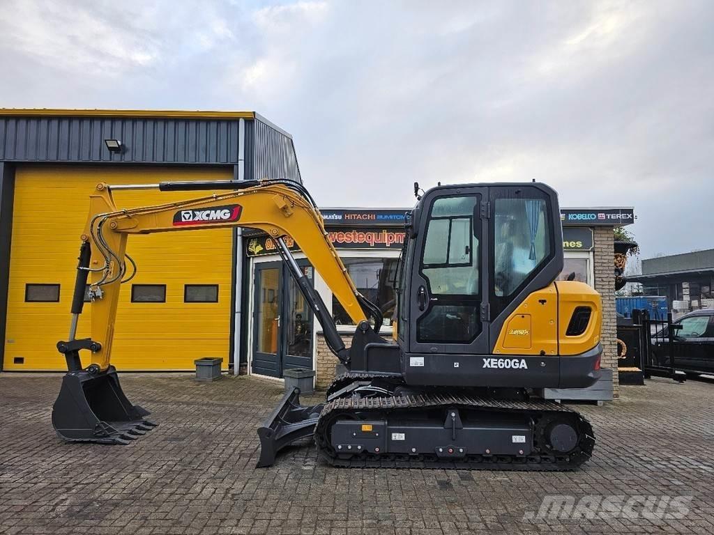 XCMG XE60GA Mini ekskavatörler, 7 tona dek