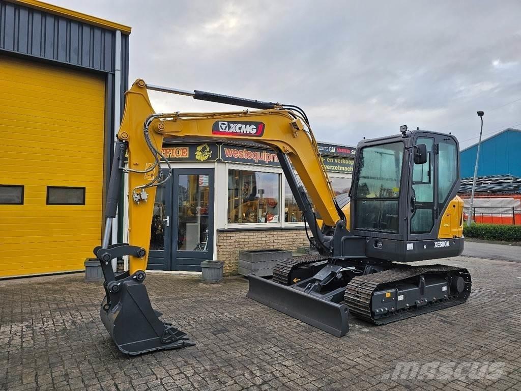 XCMG XE60GA Mini ekskavatörler, 7 tona dek