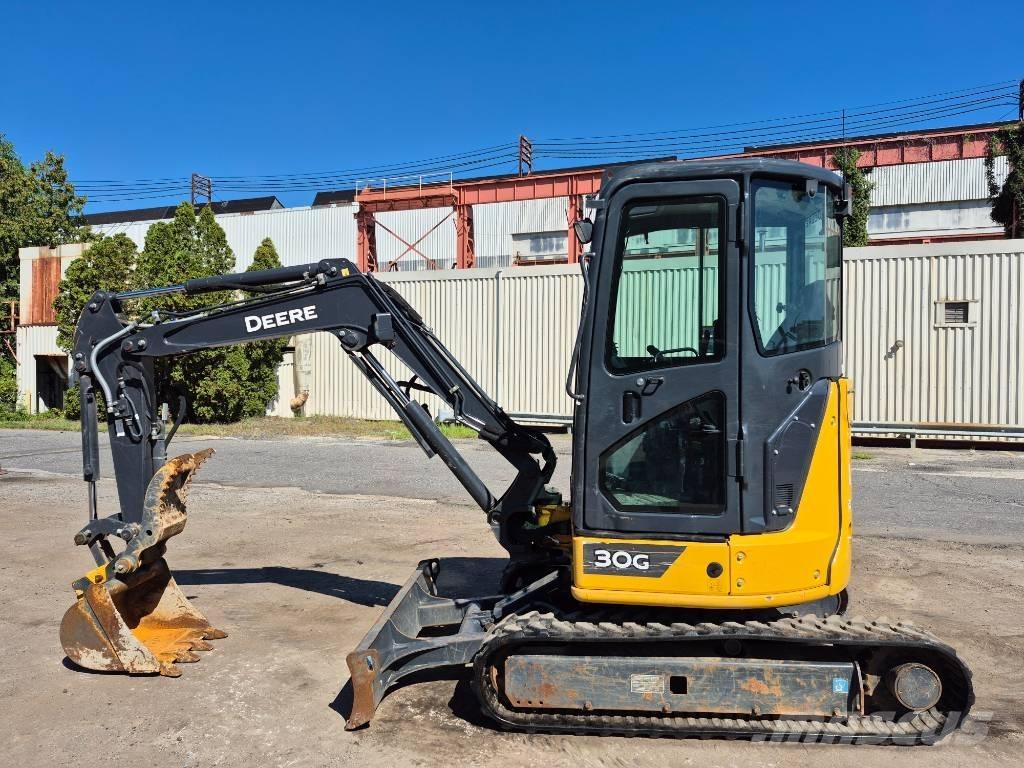 John Deere 30G Mini ekskavatörler, 7 tona dek