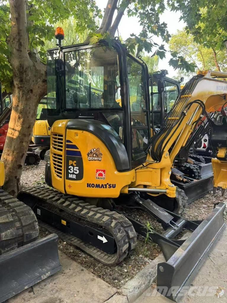 Komatsu PC 35 MR-3 Mini ekskavatörler, 7 tona dek