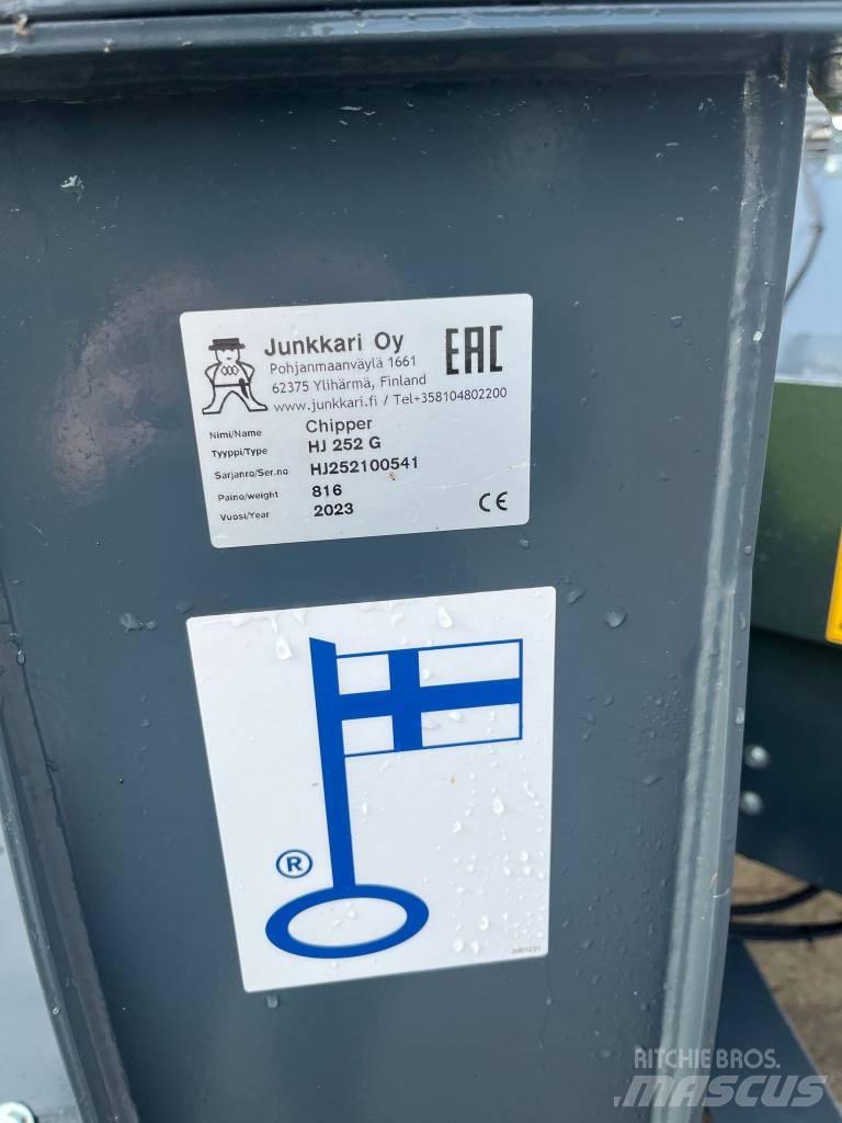 Junkkari HJ 252 G Ağaç öğütücüler