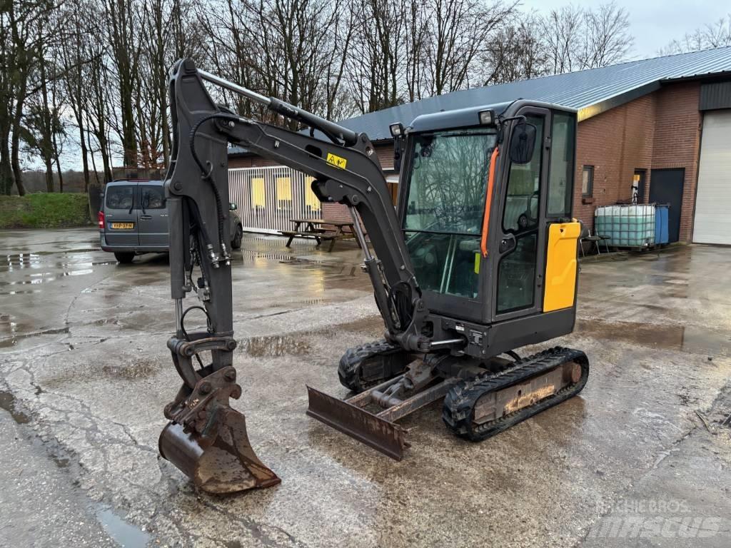 Volvo EC 20 E Mini ekskavatörler, 7 tona dek