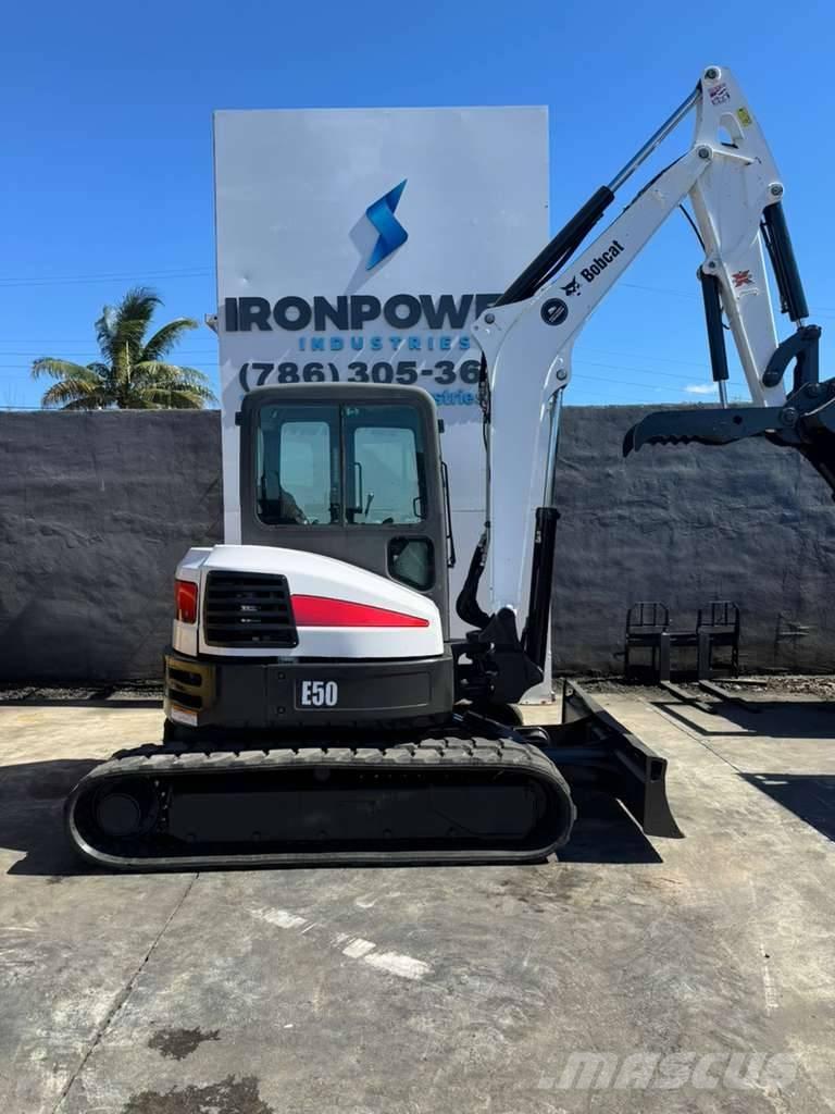 Bobcat E 50 Mini ekskavatörler, 7 tona dek