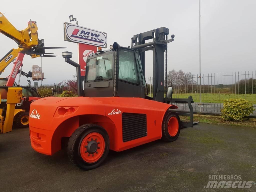 Linde H120 Dizel forkliftler