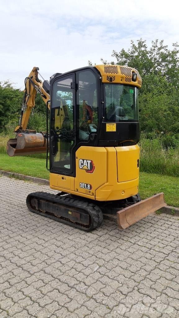 CAT 301.8 Mini ekskavatörler, 7 tona dek