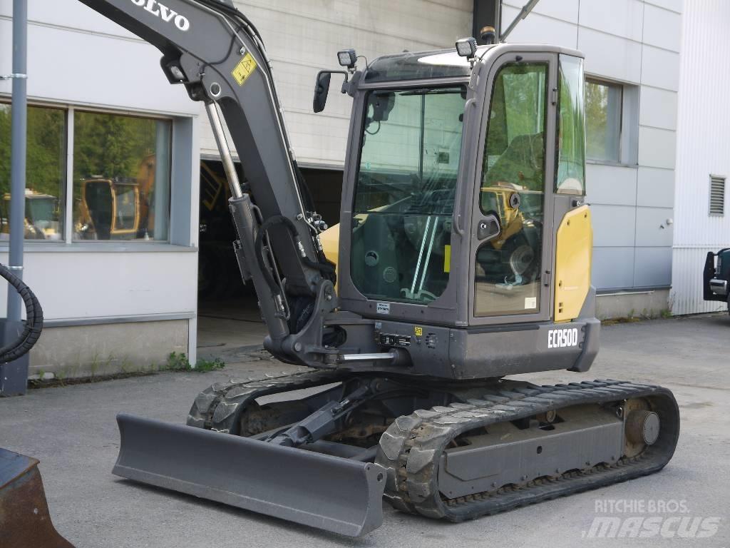 Volvo ECR 50 D Mini ekskavatörler, 7 tona dek