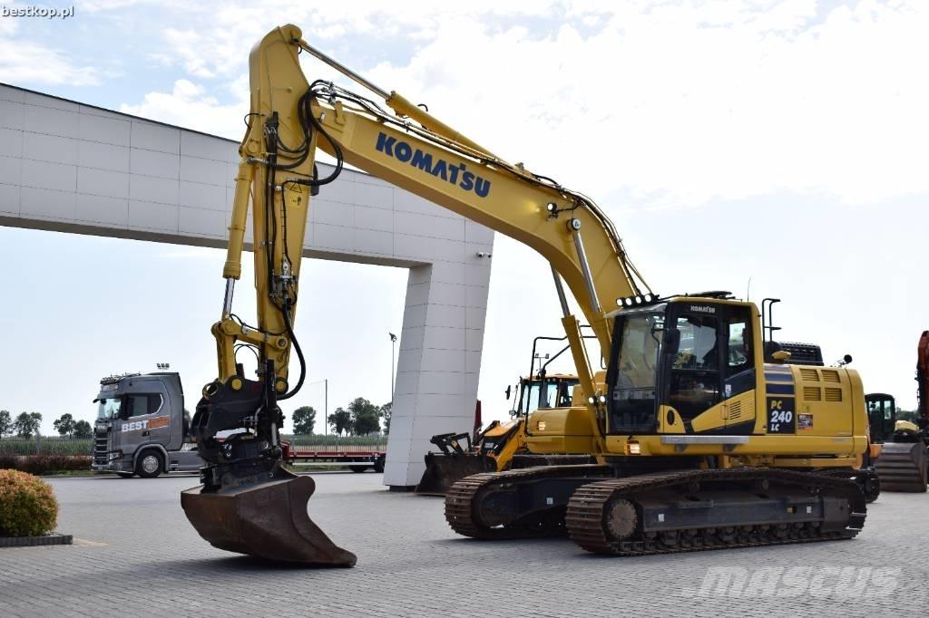 Komatsu PC 240 LC-11 Paletli ekskavatörler