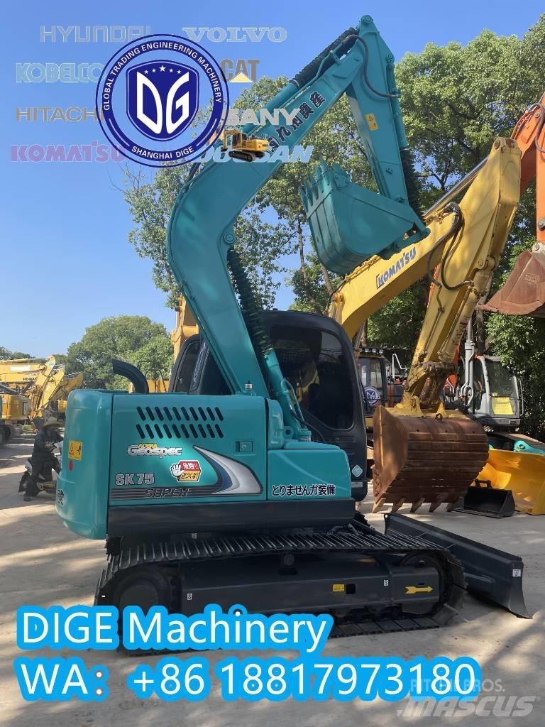 Kobelco SK75-8 Paletli ekskavatörler