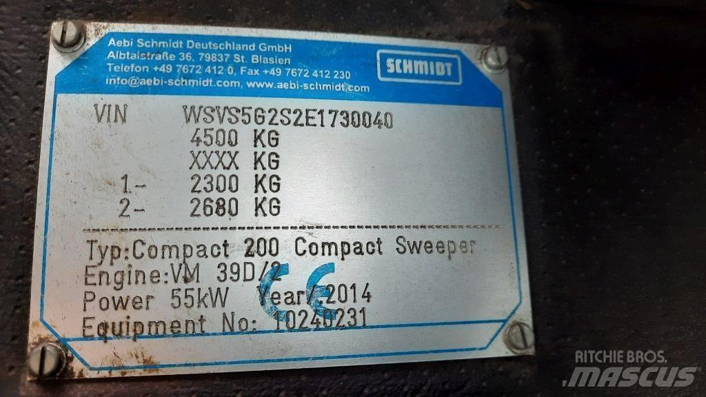 Schmidt Swingo 200 Cadde süpürücüler