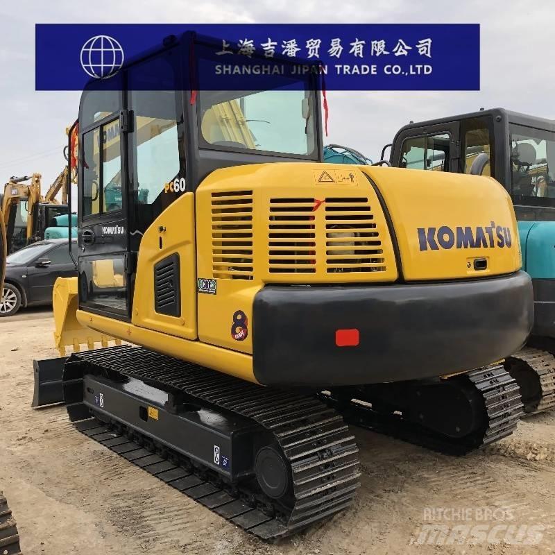 Komatsu PC 60-8 Mini ekskavatörler, 7 tona dek