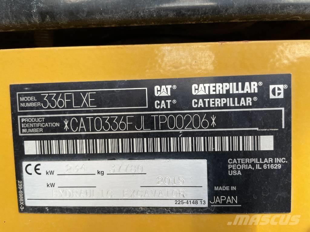 CAT 336 FLXE Paletli ekskavatörler