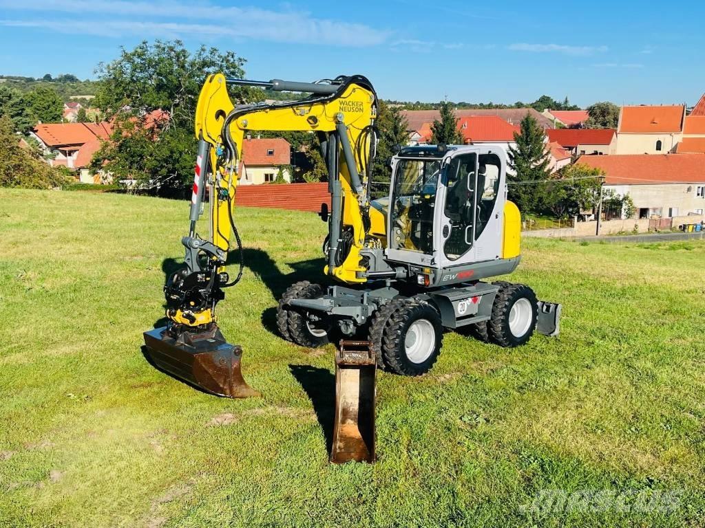 Wacker Neuson EW 100 Lastik tekerli ekskavatörler