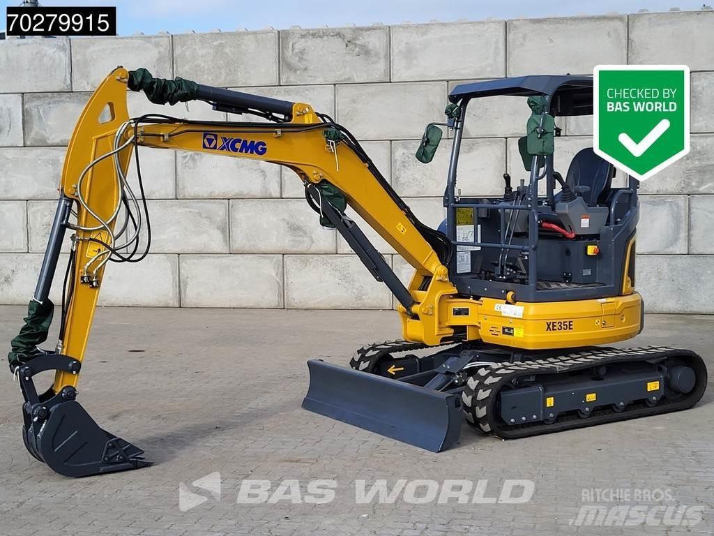 XCMG XE35E Mini ekskavatörler, 7 tona dek