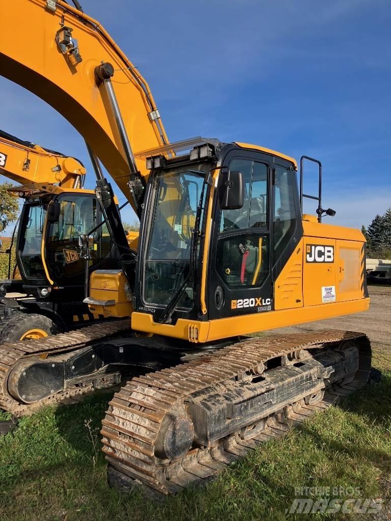 JCB 220X Paletli ekskavatörler