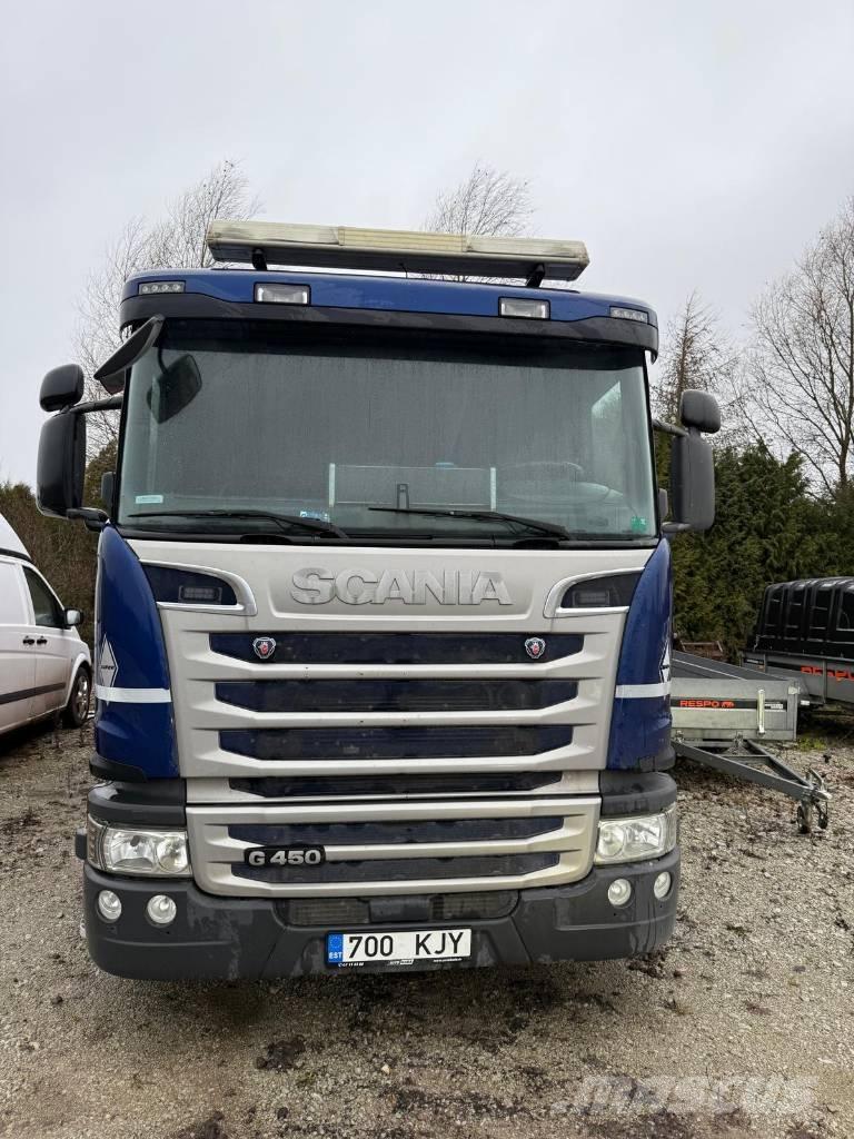 Scania G 450 Vinçli kamyonlar