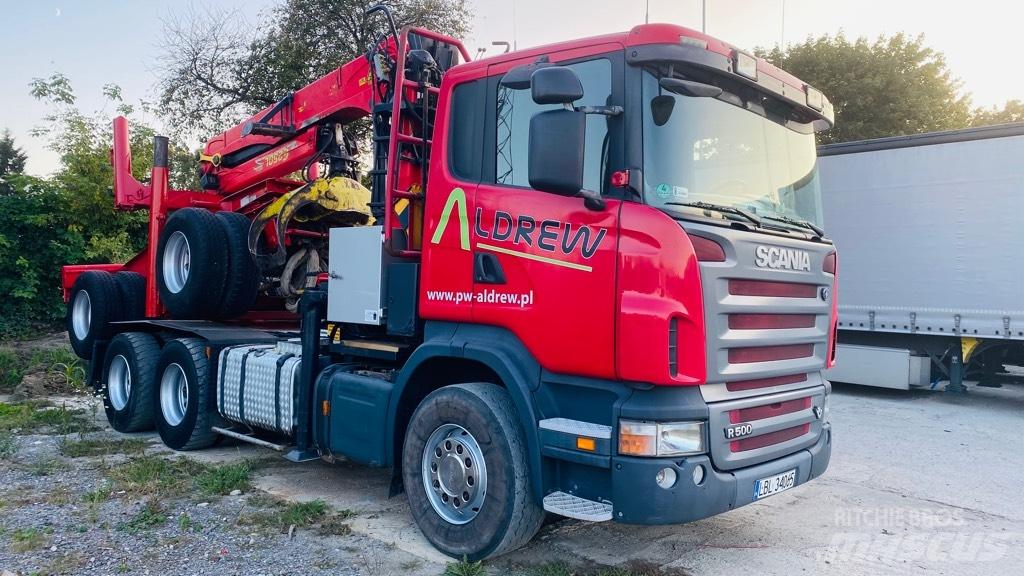 Scania R500 Tomruk kamyonlari