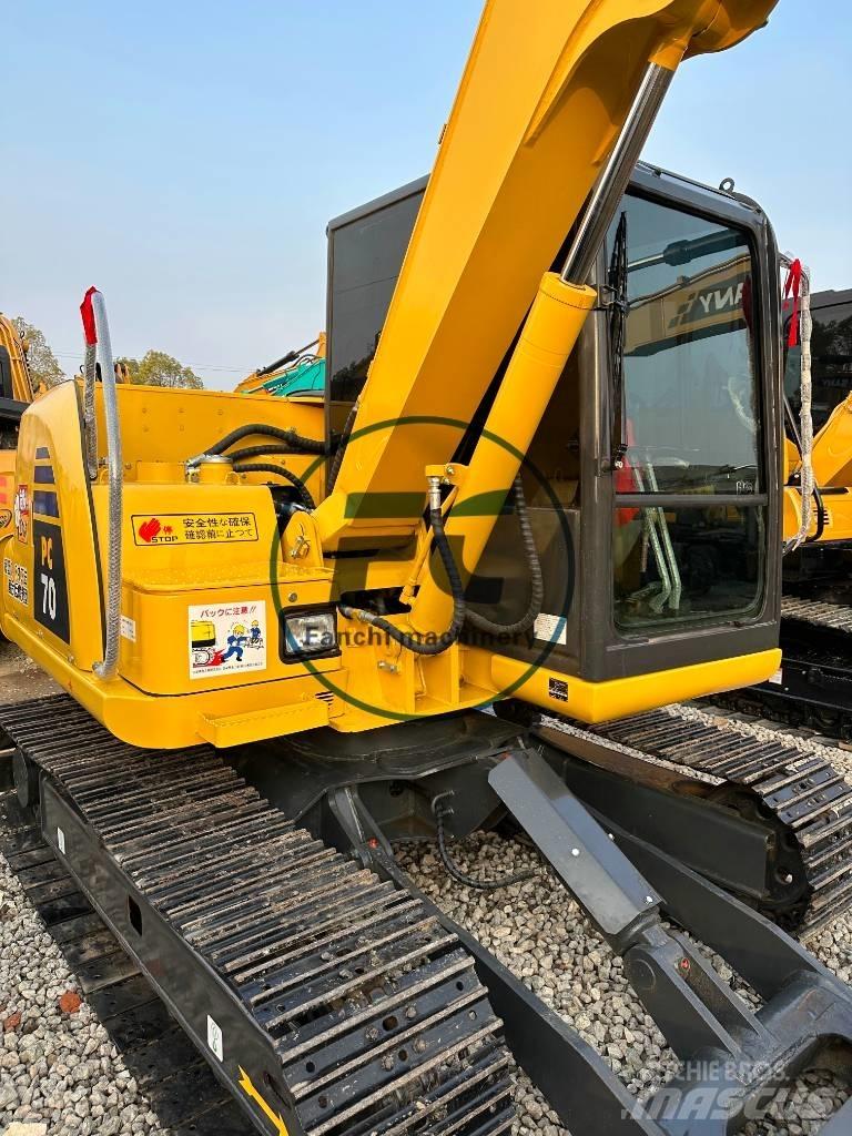 Komatsu PC 70 Mini ekskavatörler, 7 tona dek
