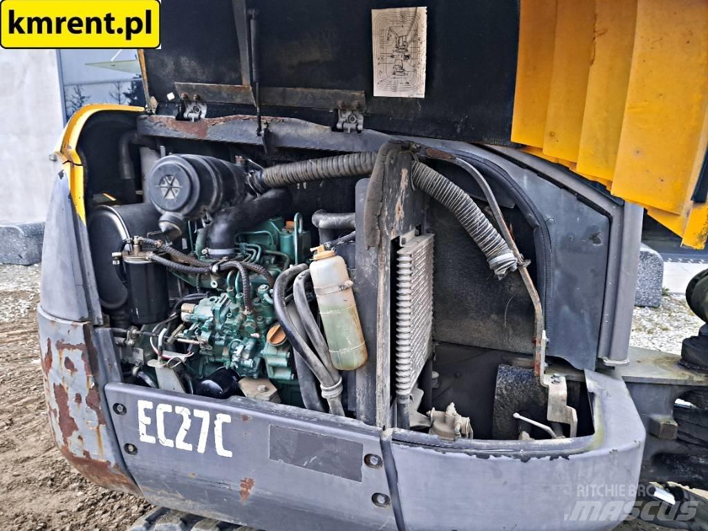 Volvo EC 27 C Mini ekskavatörler, 7 tona dek