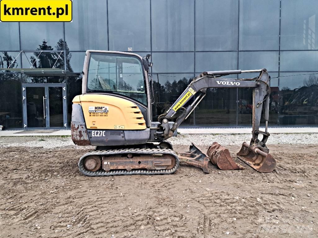 Volvo EC 27 C Mini ekskavatörler, 7 tona dek
