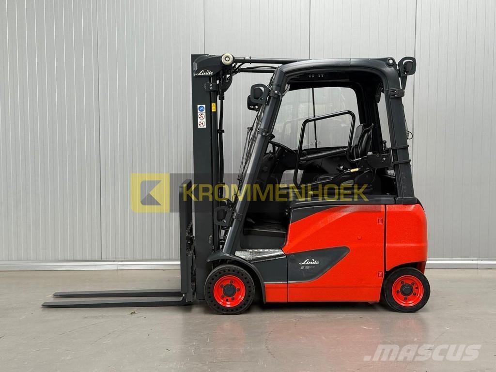 Linde E 16 PH-1 Elektrikli forkliftler