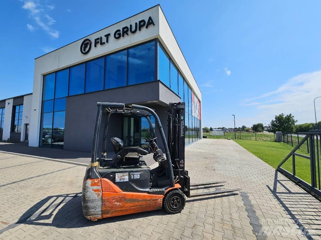 Toyota 8 FBET 18 Elektrikli forkliftler