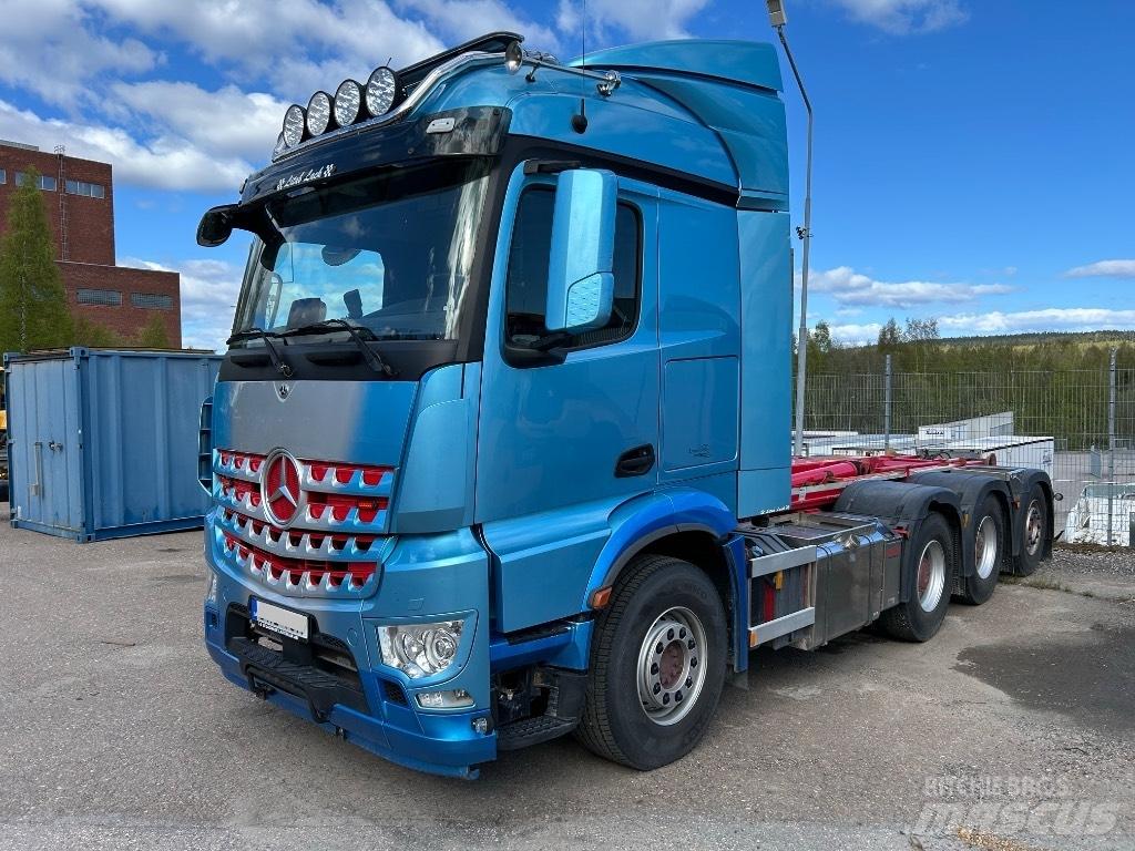 Mercedes-Benz 3253 L Vinçli kamyonlar