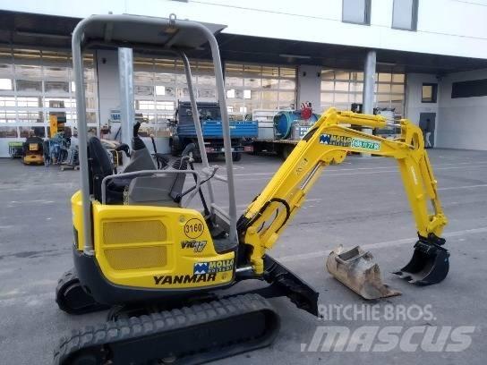 Yanmar Vio 17 Mini ekskavatörler, 7 tona dek