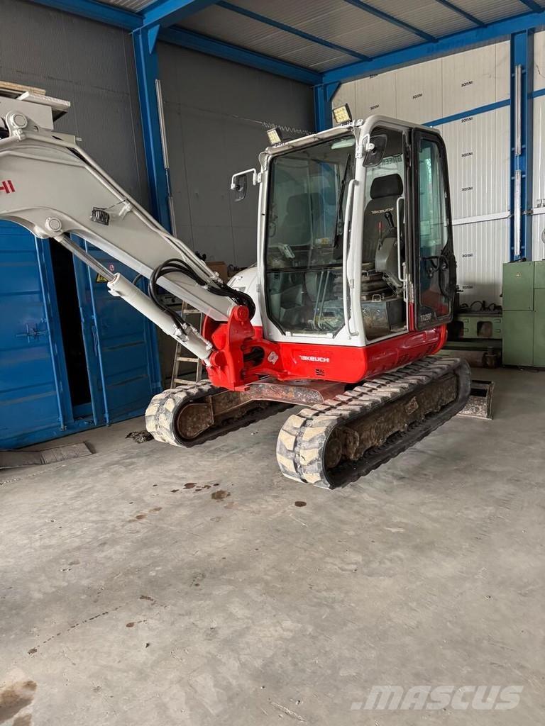 Takeuchi TB260 Mini ekskavatörler, 7 tona dek