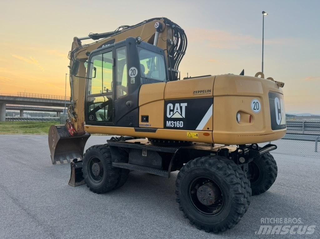 CAT M 316 D Lastik tekerli ekskavatörler