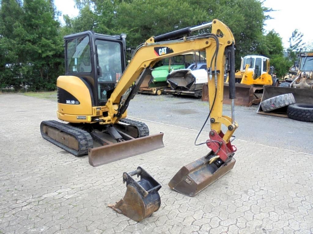 CAT 303.5 D CR Mini ekskavatörler, 7 tona dek