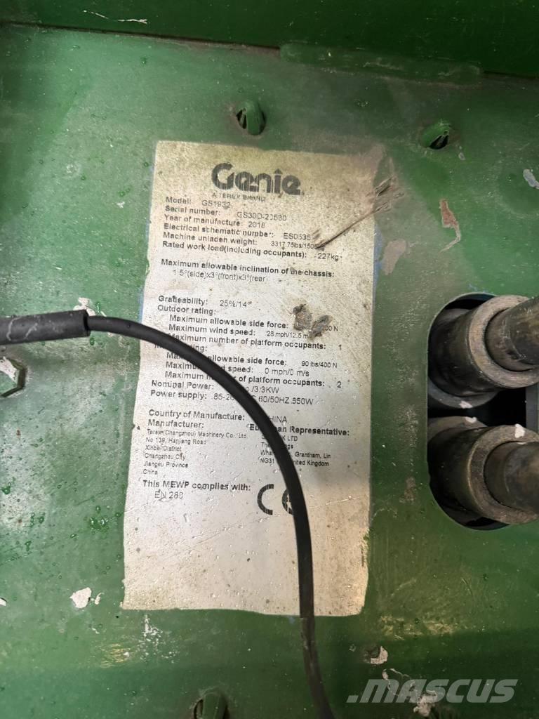 Genie GS 1932 Makasli platformlar