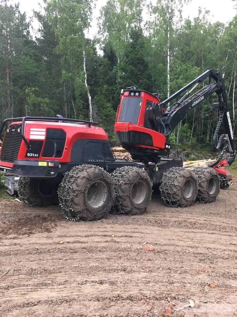 Komatsu 931 XC Biçerdöverler