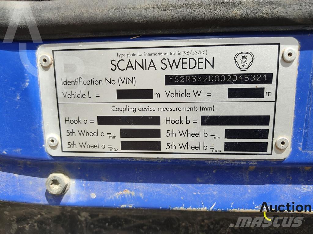 Scania R 480 Vidanjörler