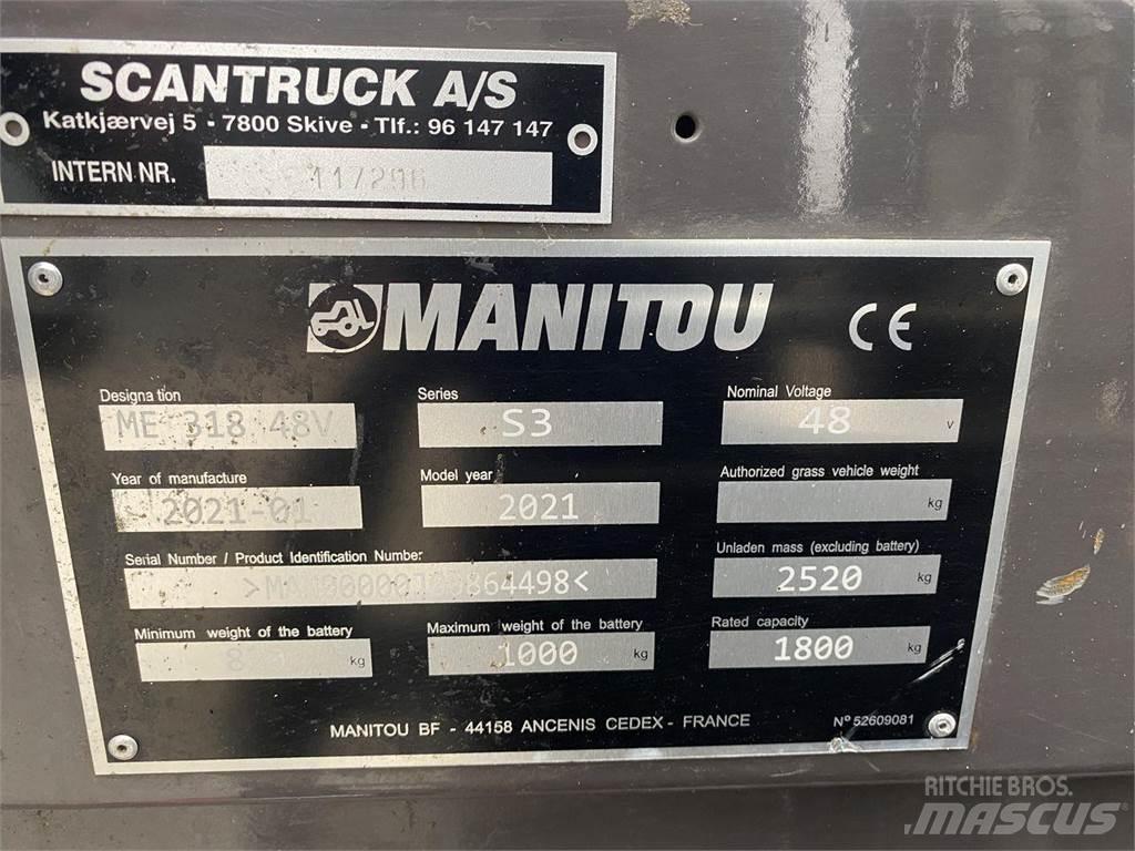 Manitou ME318 Elektrikli forkliftler